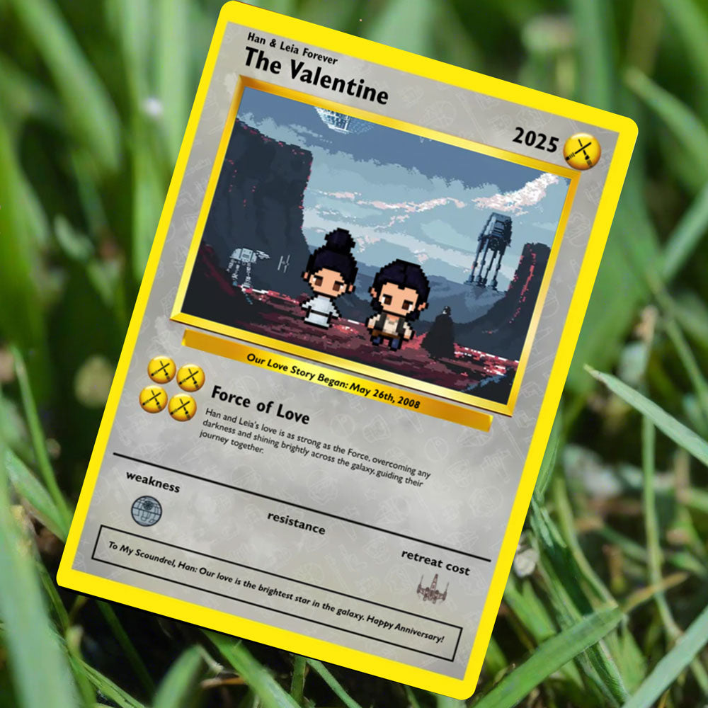 Construisez votre propre carte d'amour Space Wars