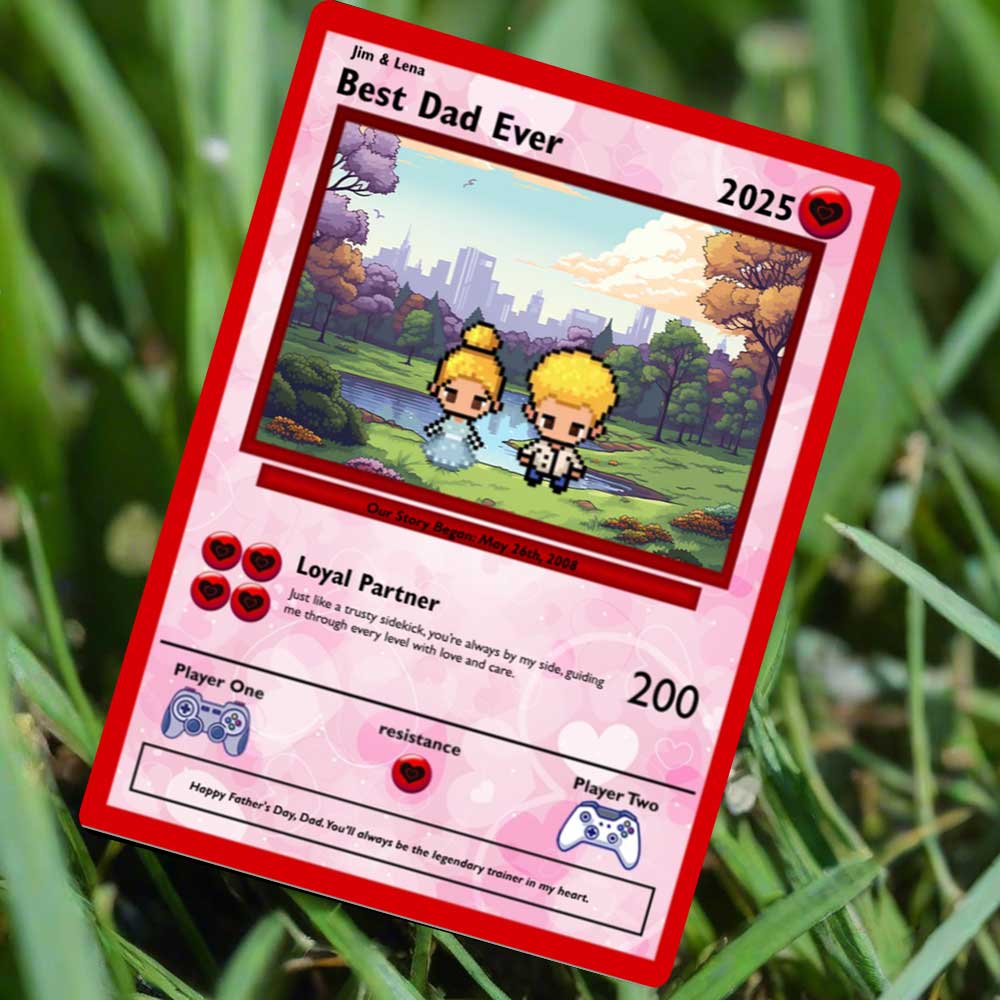 Carte fille à papa - Construisez la vôtre