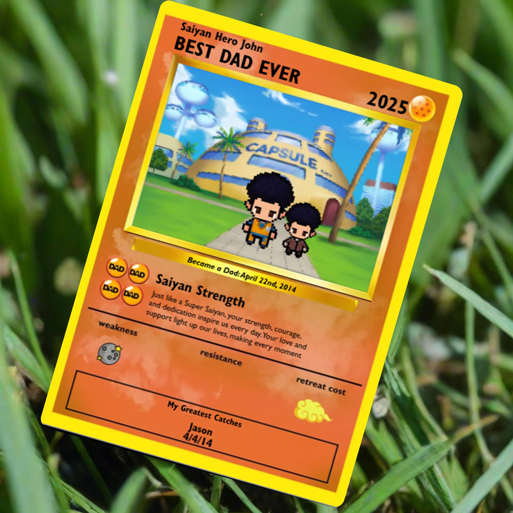 Construisez votre propre fête des pères Super Saiyan