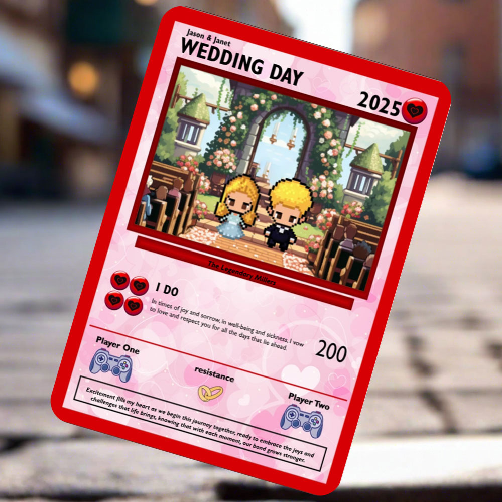 Construisez votre propre carte de mariage