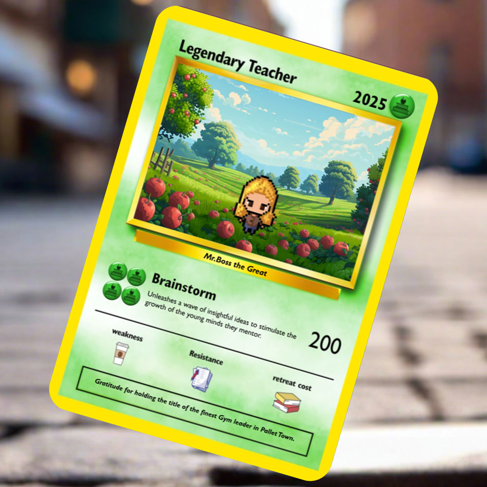 Teacher Card - Build Your Own