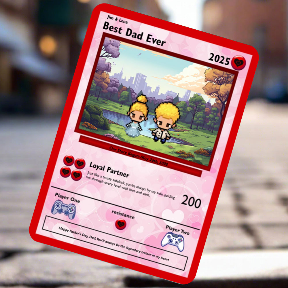 Carte fille à papa - Construisez la vôtre