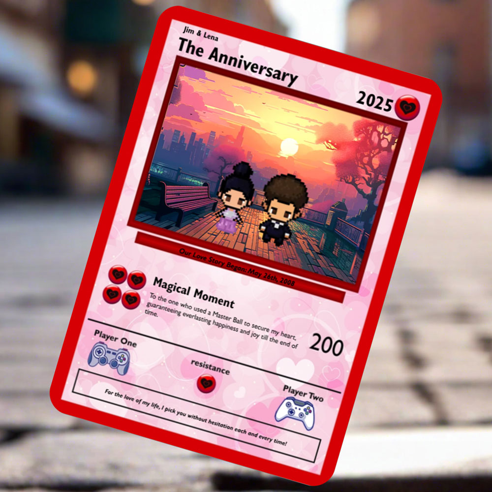 Anniversary Card - Build Your Own