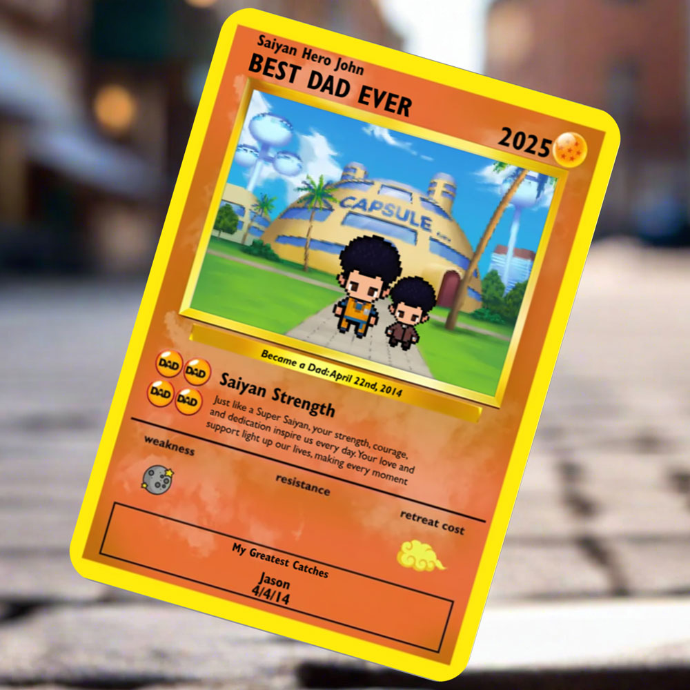Construisez votre propre fête des pères Super Saiyan