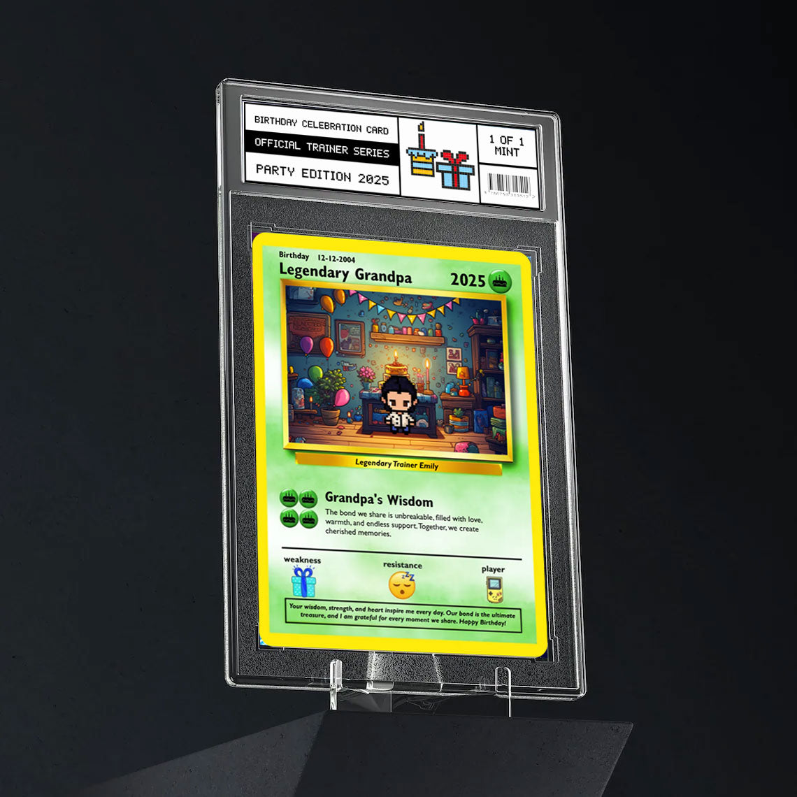 Construisez votre propre carte d'anniversaire de grand-pĂšre