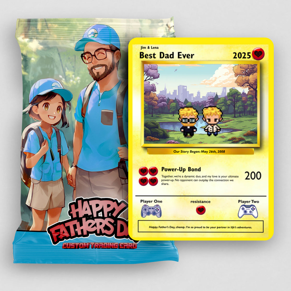 Carte papa à fils - Construisez la vôtre