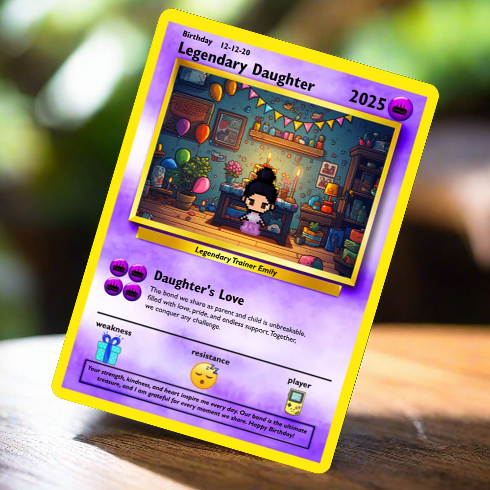 Construisez votre propre carte d'anniversaire de fille