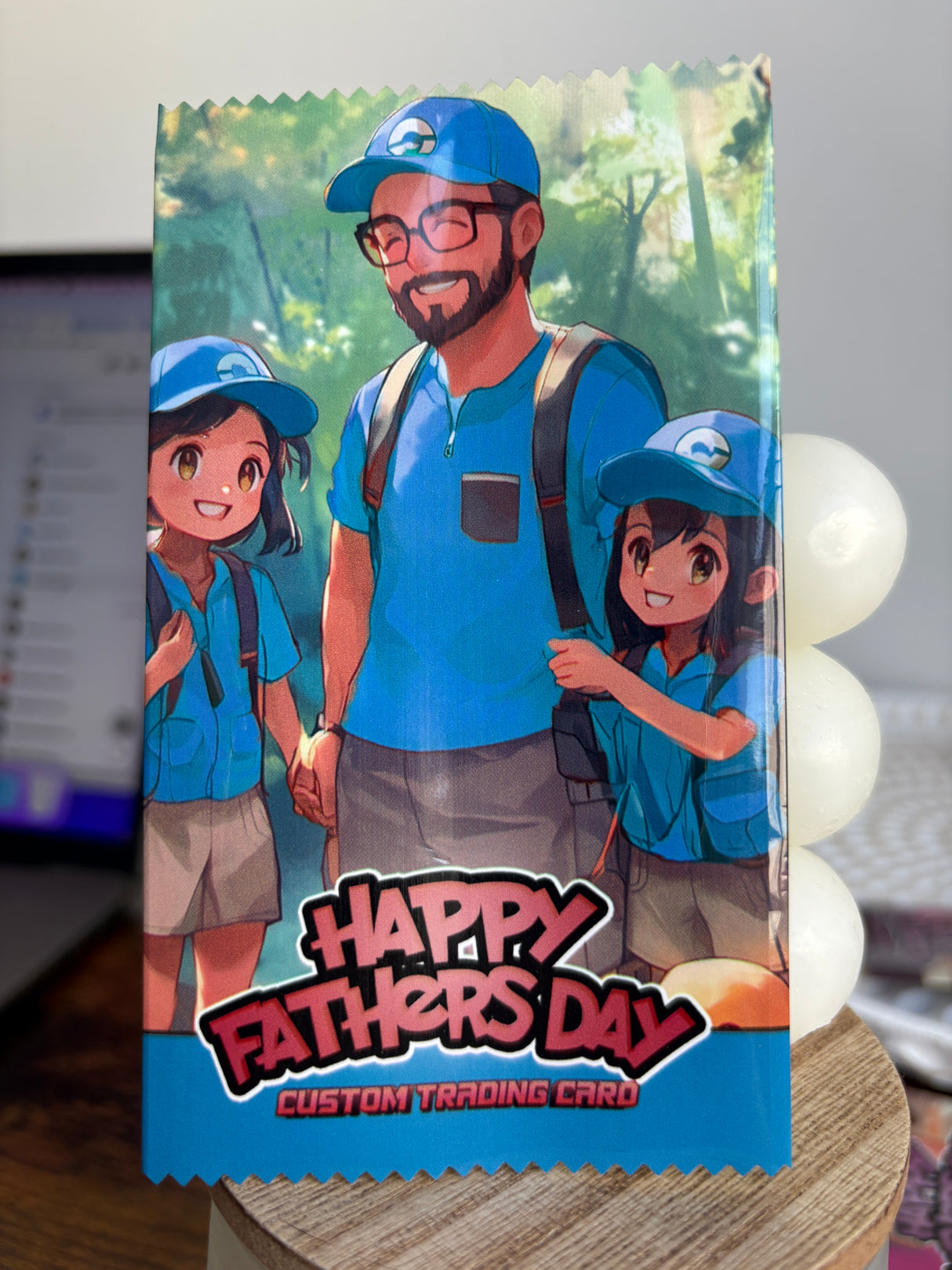 Carte papa à fille - Construisez la vôtre