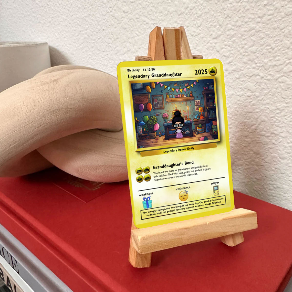 Construisez votre propre carte d'anniversaire de petite-fille