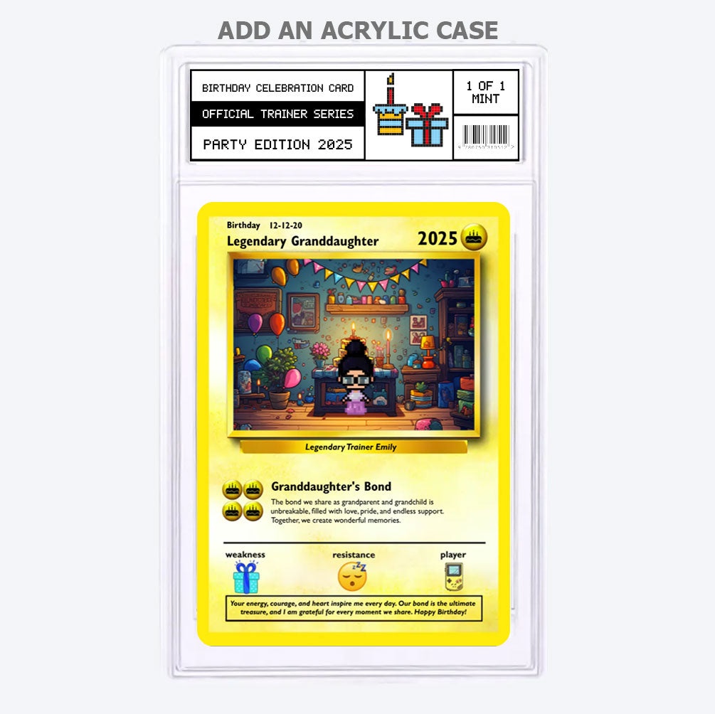 Construisez votre propre carte d'anniversaire de petite-fille