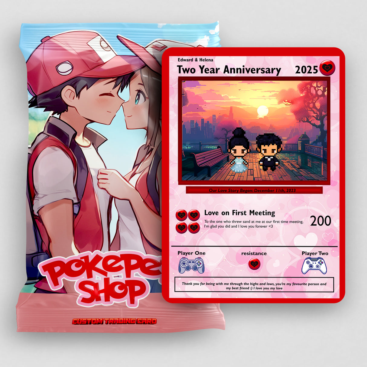 Anniversary Card - Build Your Own