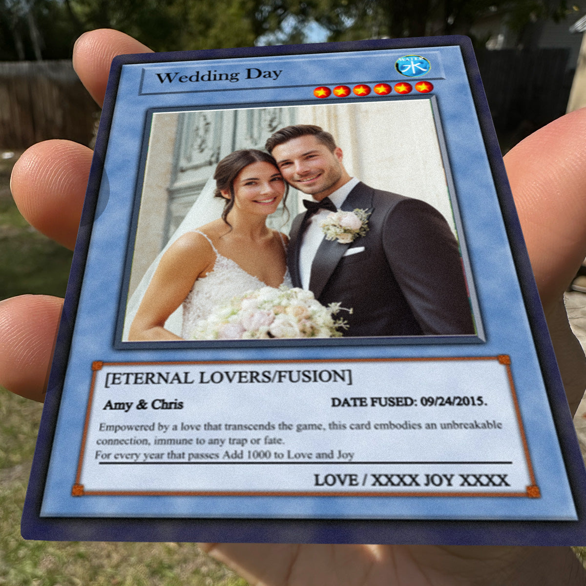 Yu-Gi-Love Wedding Card - Photo