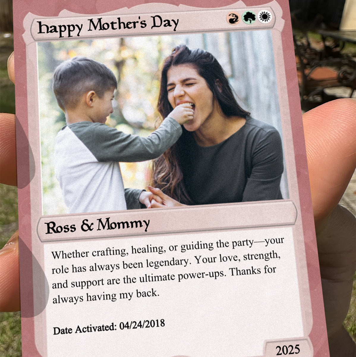 Love The Gathering Mother's day Card - Photo
