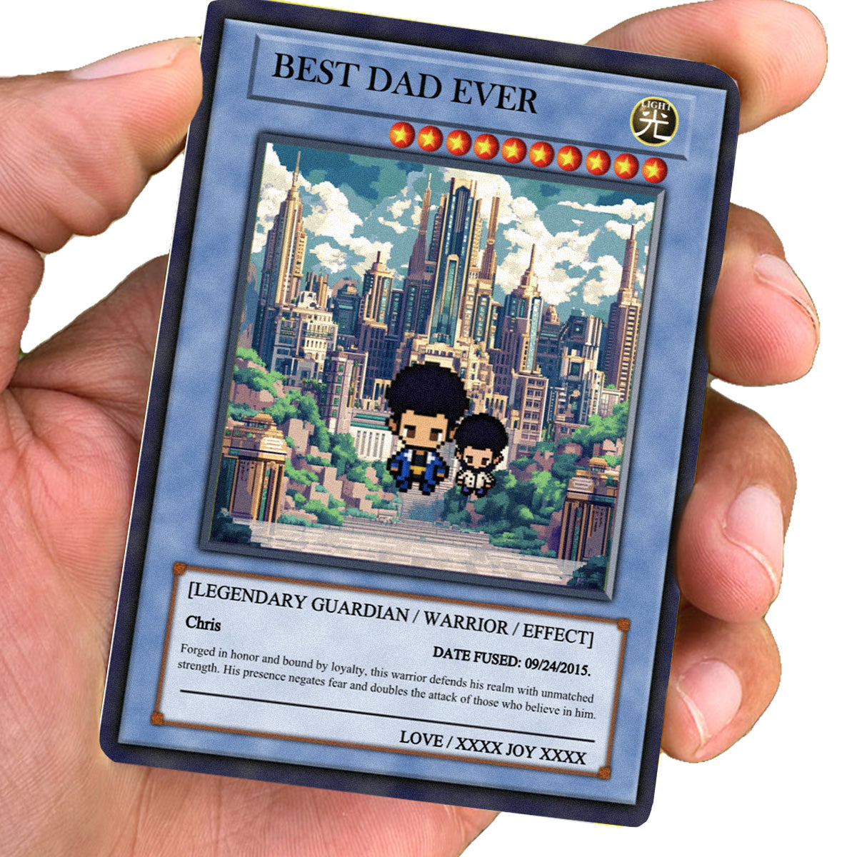 Yu-gi Love For Dad Card - Build Your Own