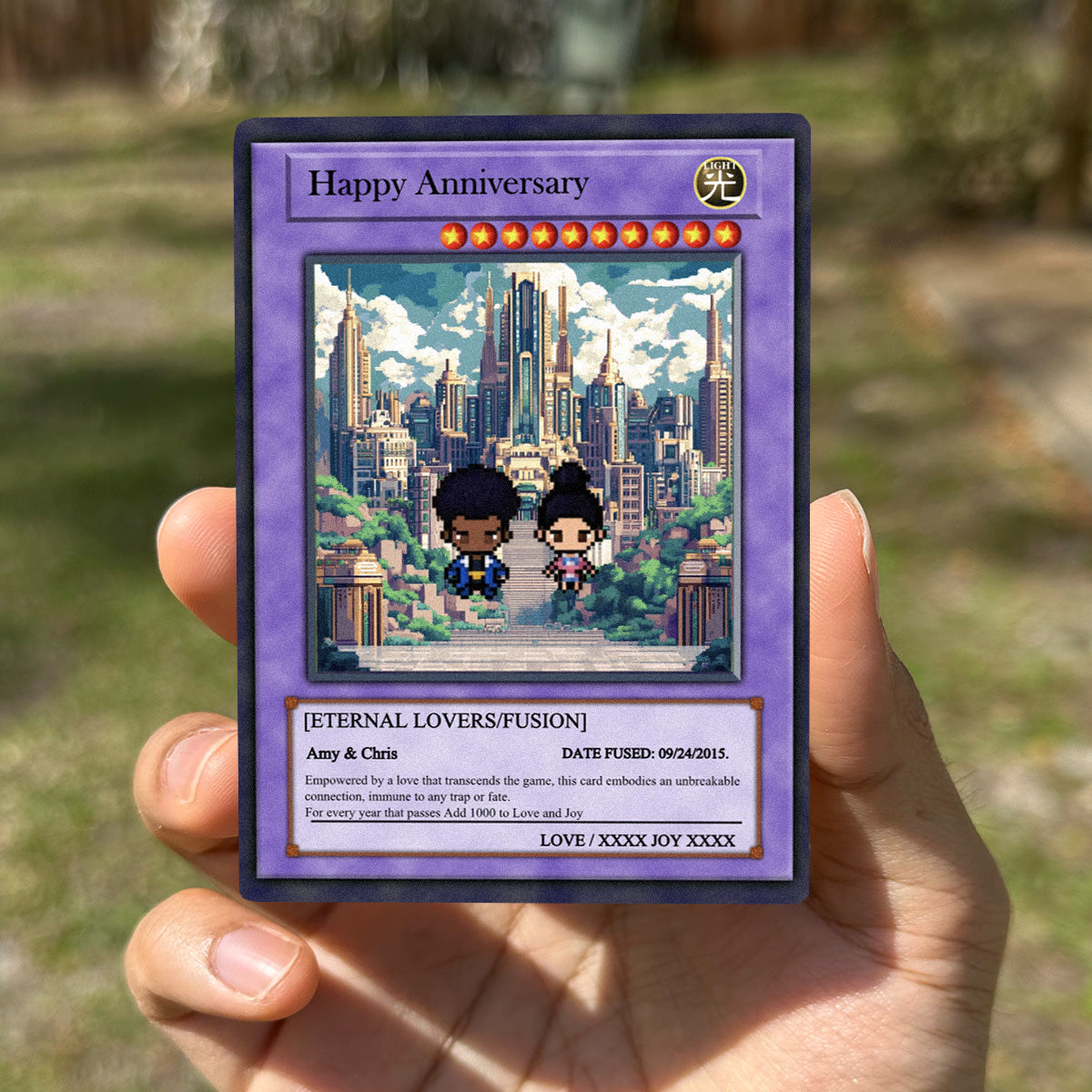 Yu-gi Love Anniversary Card - Build Your Own