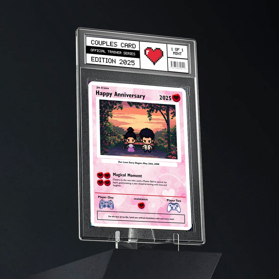 Carte Vday Rose Gold Édition Limitée - Créez la vôtre