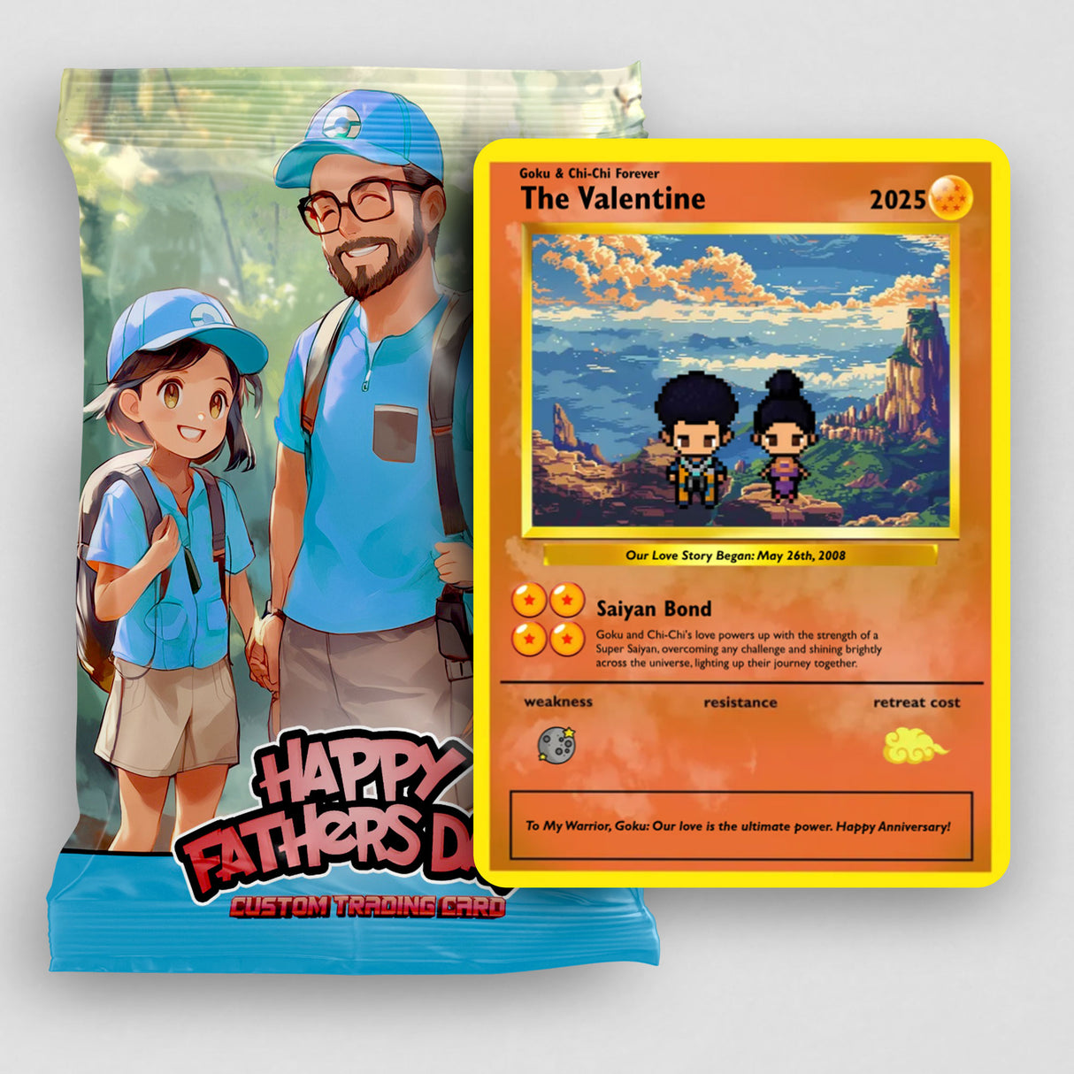 Construisez votre propre fête des pères Super Saiyan