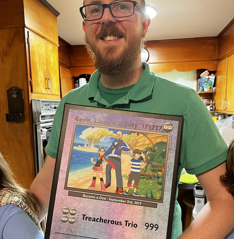 Poke Dad - Art dessiné à la main 1