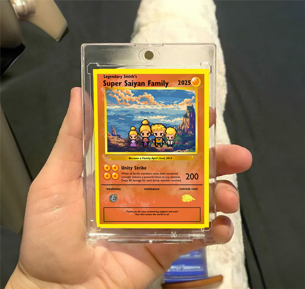 Construisez votre propre carte de famille Super Saiyan