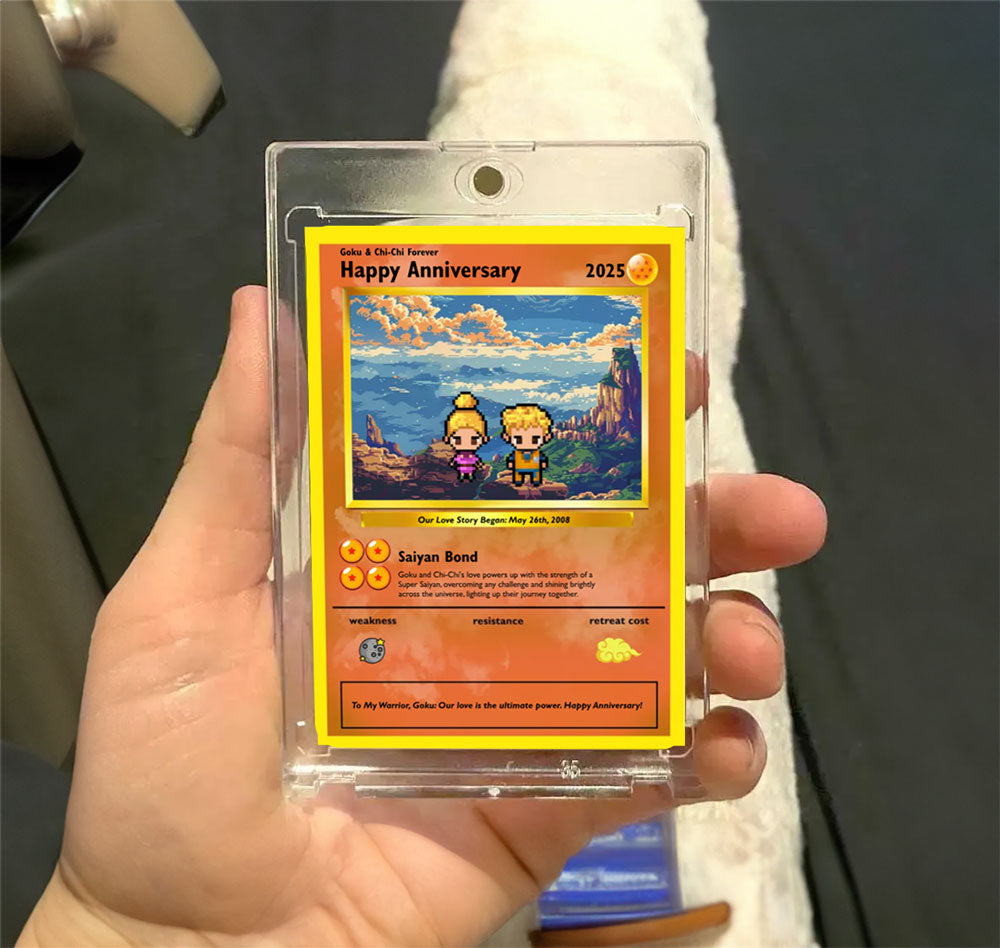 Construisez votre propre carte d'amour Super Saiyan