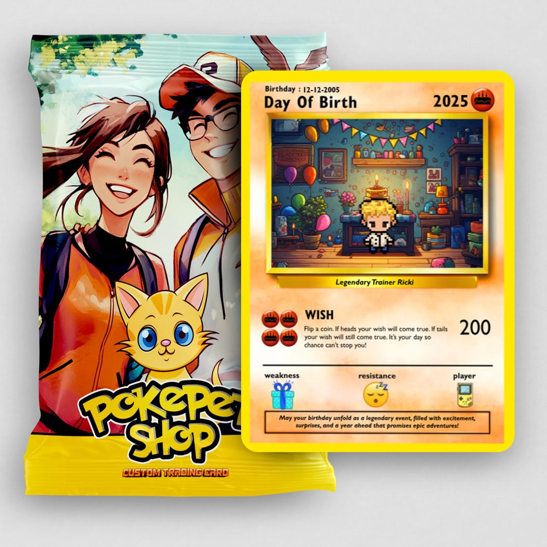 Construisez votre propre carte d'anniversaire