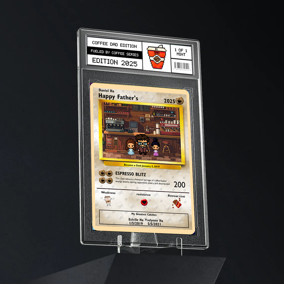 Construisez votre propre café pour la fête des pères