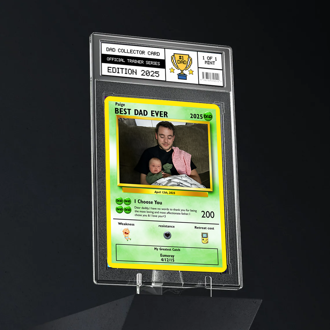 Carte de papa - Construisez votre propre photo