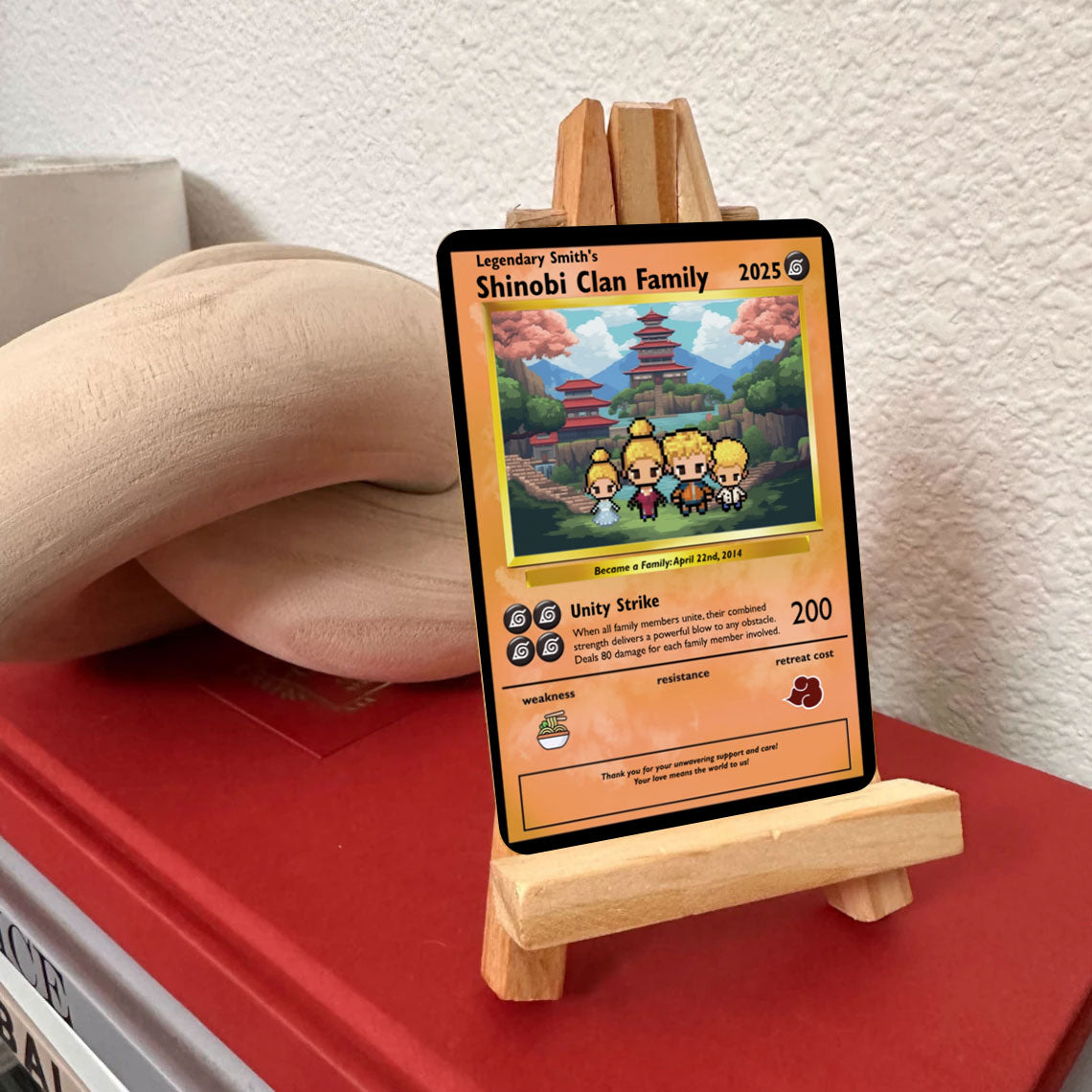 Construisez votre propre carte de famille Shinobi Clan