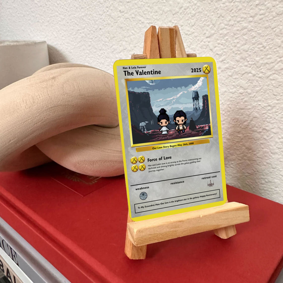Construisez votre propre carte d'amour Space Wars