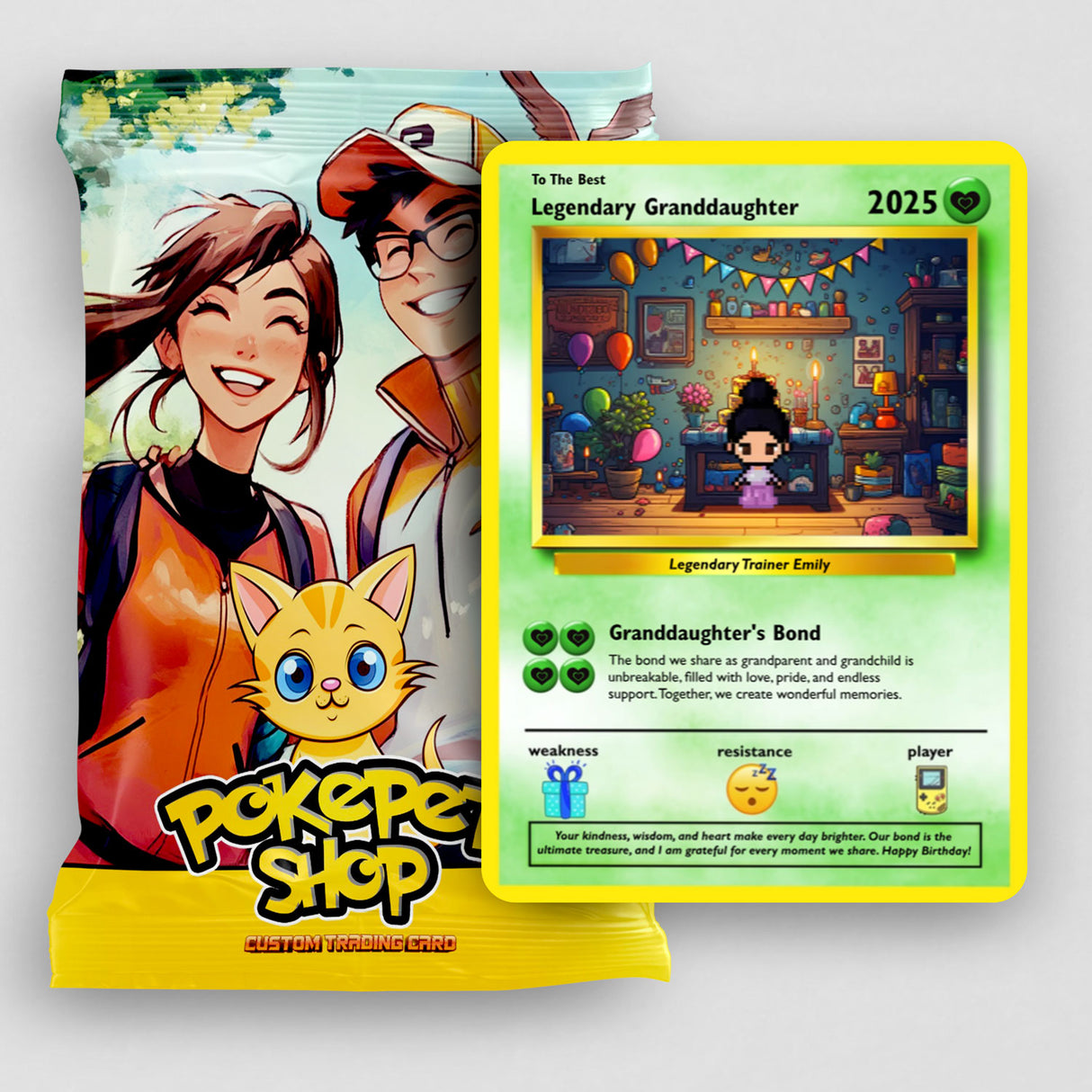 Construisez votre propre carte de petite-fille