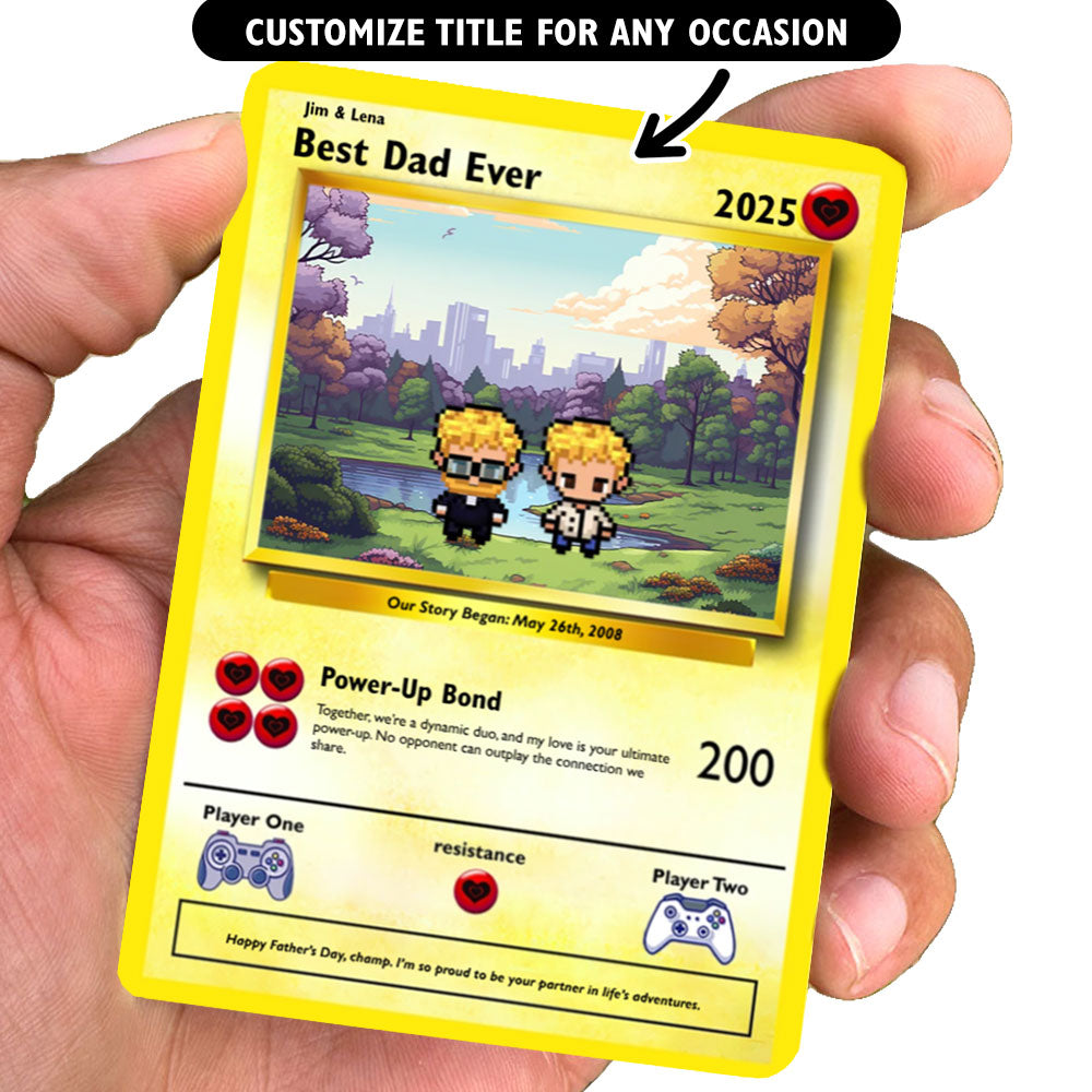 Carte papa à fils - Construisez la vôtre