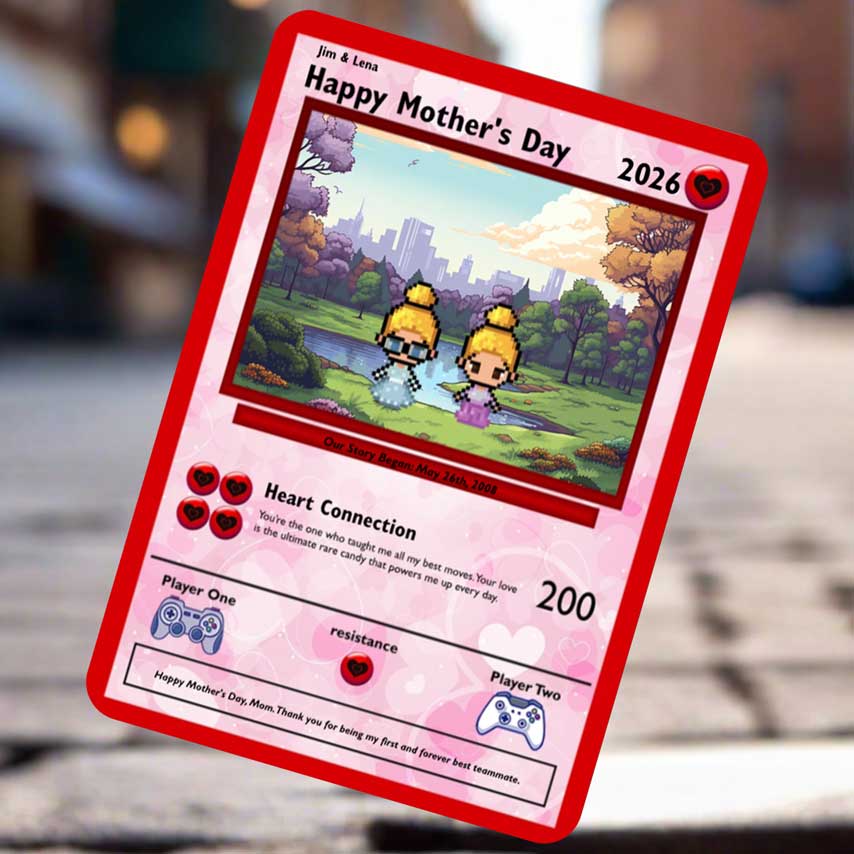 Carte maman à fille - Construisez la vôtre