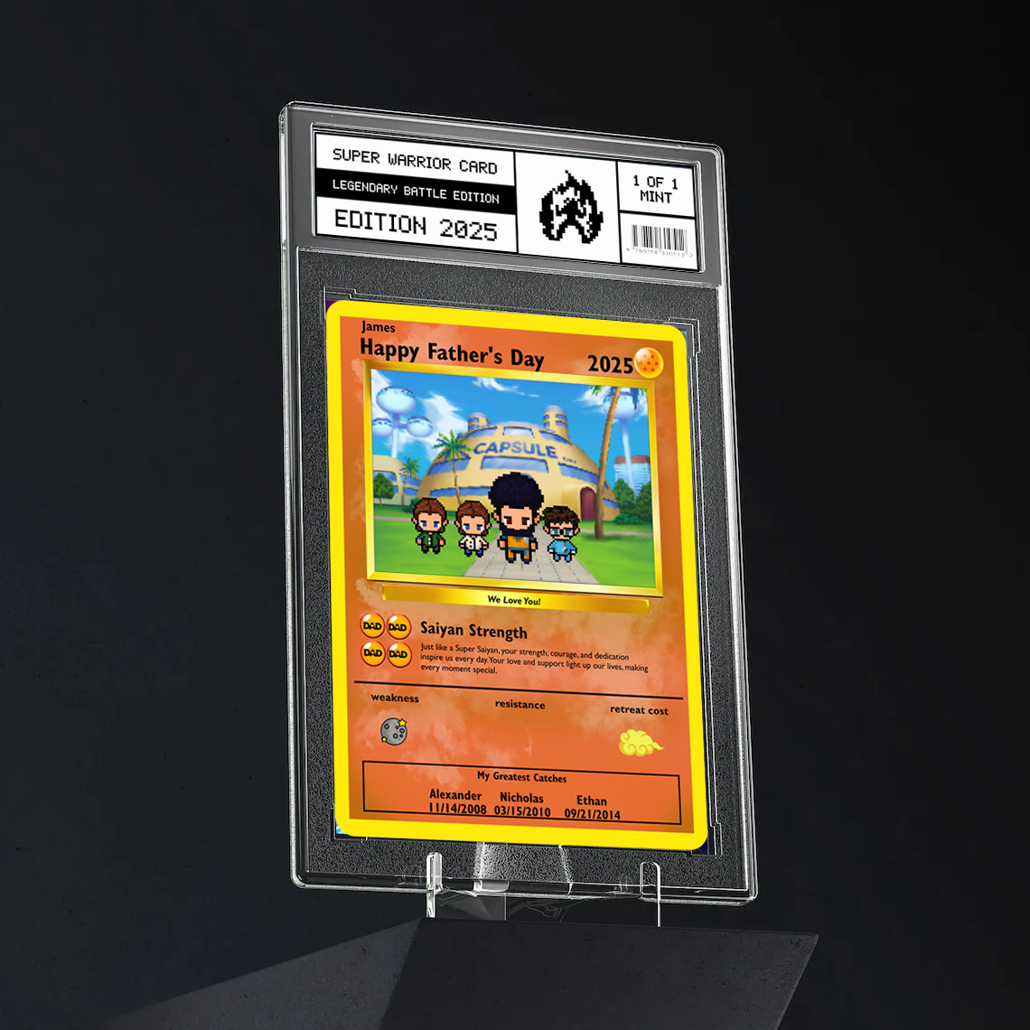 Construisez votre propre fête des pères Super Saiyan