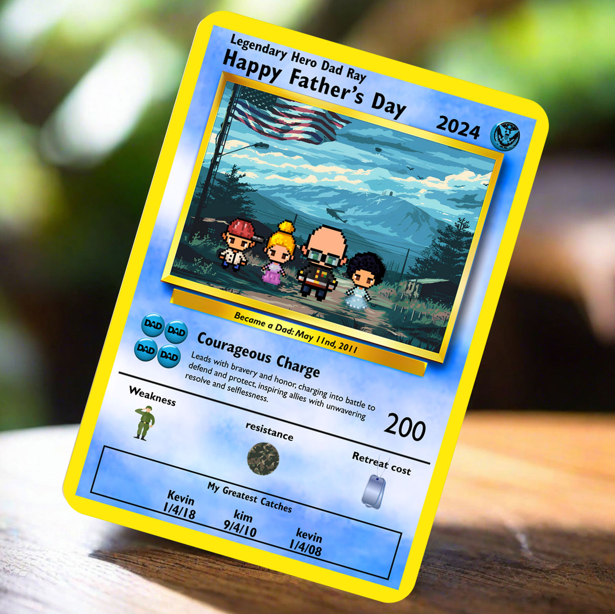 Construisez votre propre édition vétéran de la fête des pères