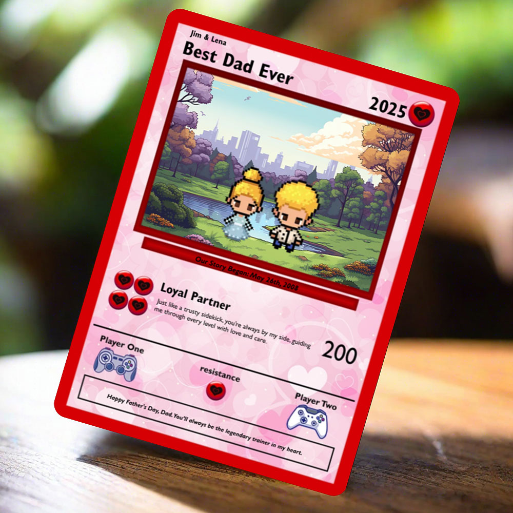 Carte fille à papa - Construisez la vôtre