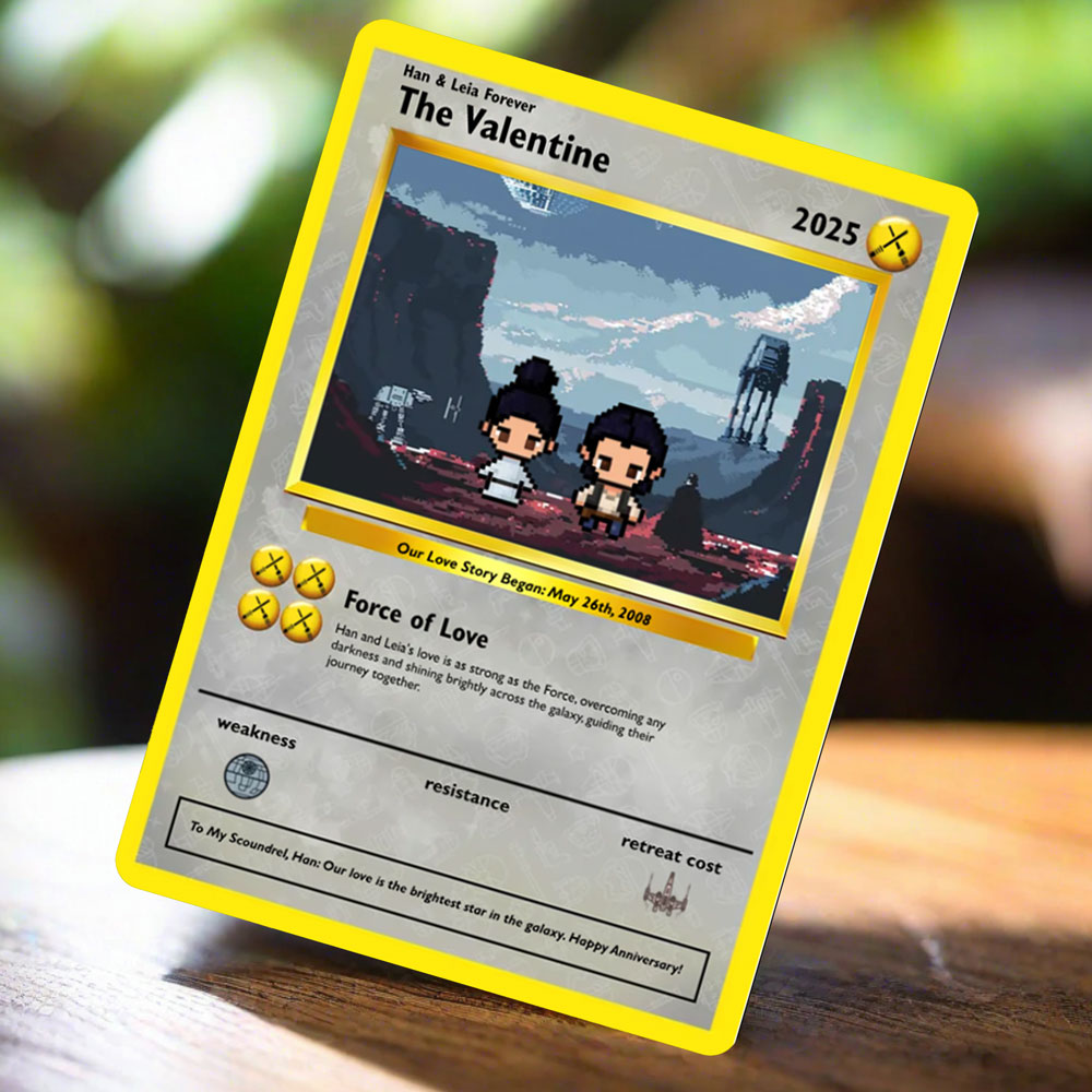 Construisez votre propre carte d'amour Space Wars