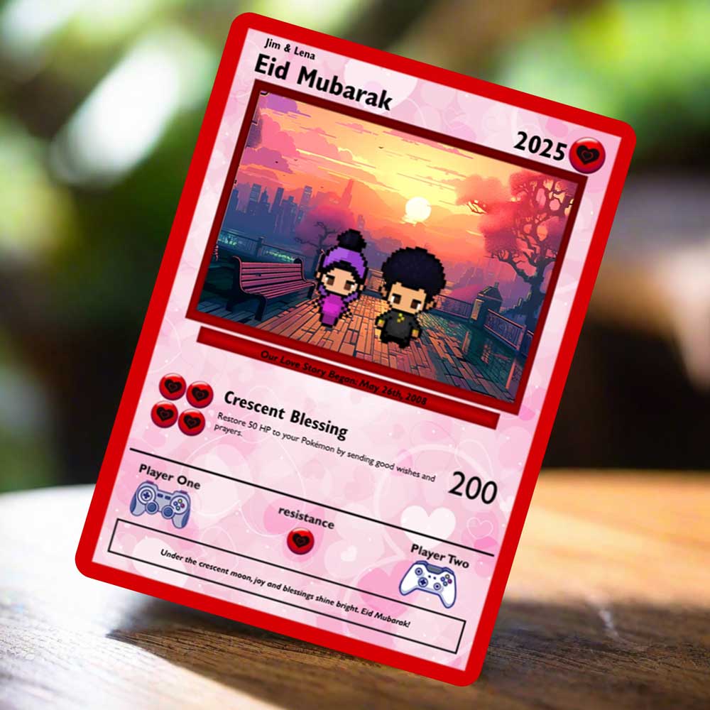 Carte Vday / Anniversary - Construisez votre propre Eid