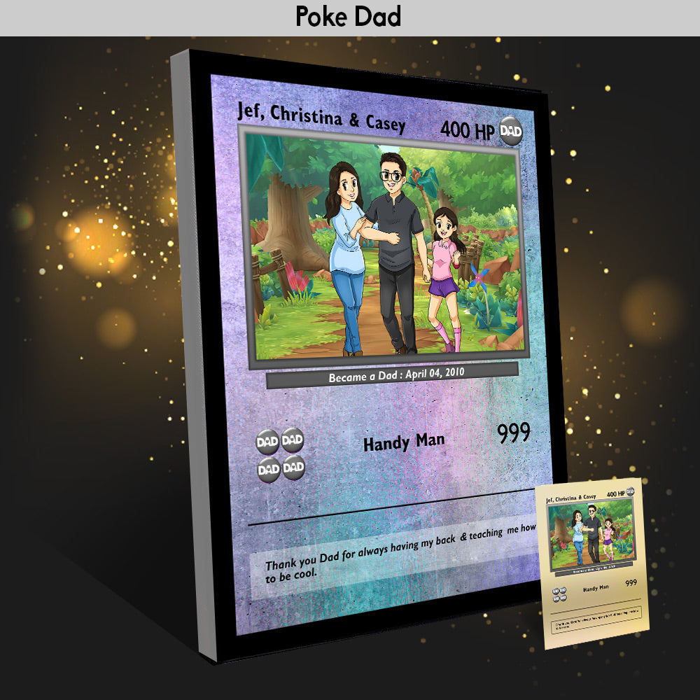 Poke Dad - Art dessiné à la main 1