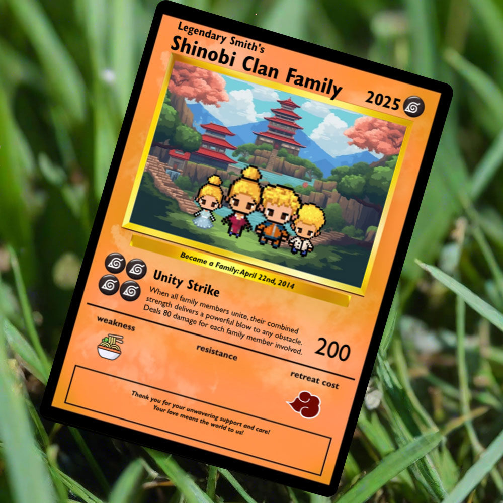 Construisez votre propre carte de famille Shinobi Clan