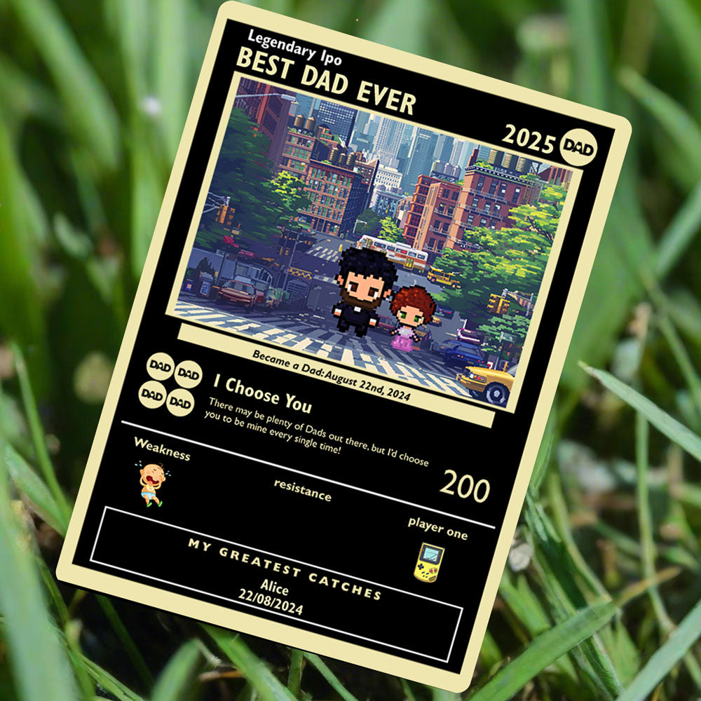 Construisez votre propre carte Dad Limited Gold Edition