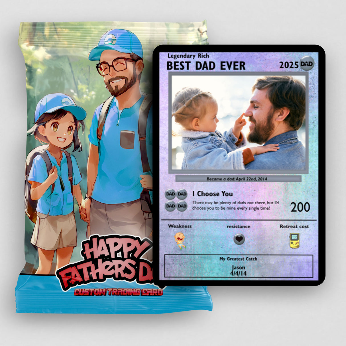 Carte de papa - Construisez votre propre photo