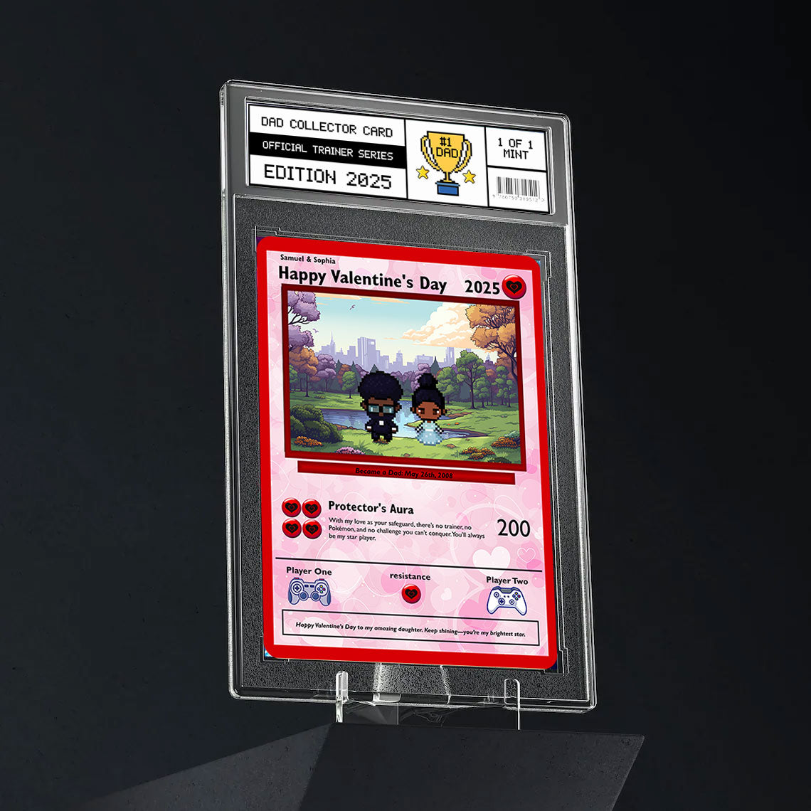 Carte papa à fille - Construisez la vôtre