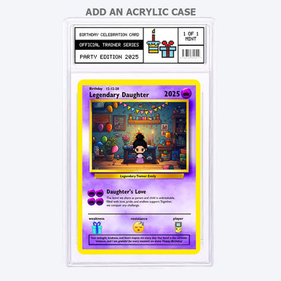 Construisez votre propre carte d'anniversaire de fille