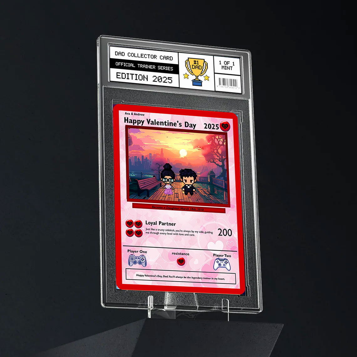 Carte fille à papa - Construisez la vôtre