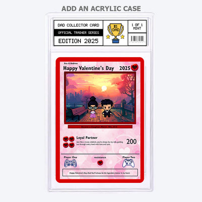 Daughter to Dad Card - Build Your Own