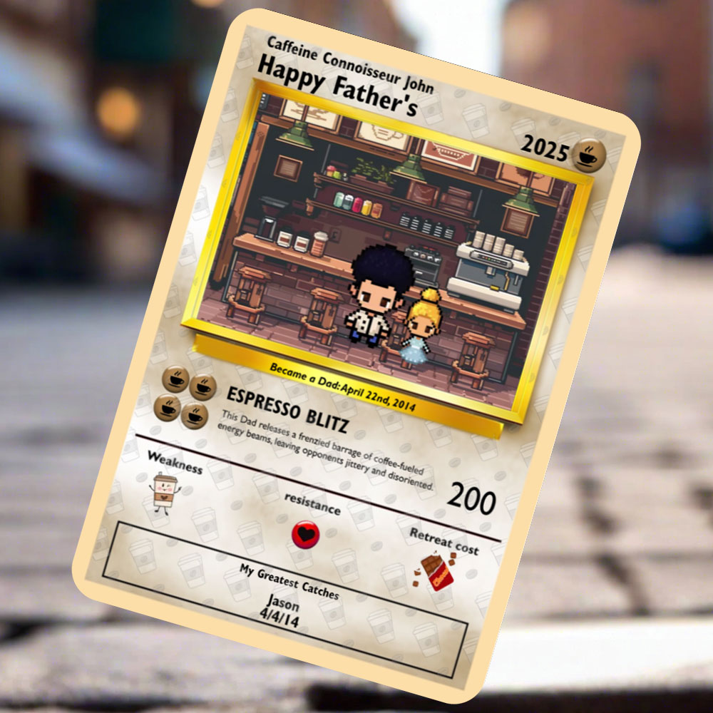 Construisez votre propre café pour la fête des pères