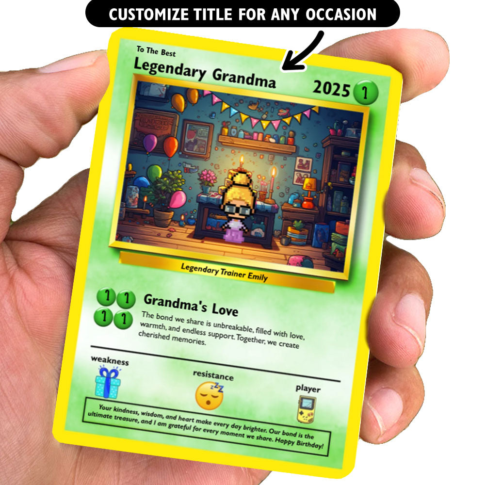 Construisez votre propre carte de grand-mère