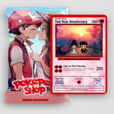 Construisez votre propre carte de couples / anniversaire