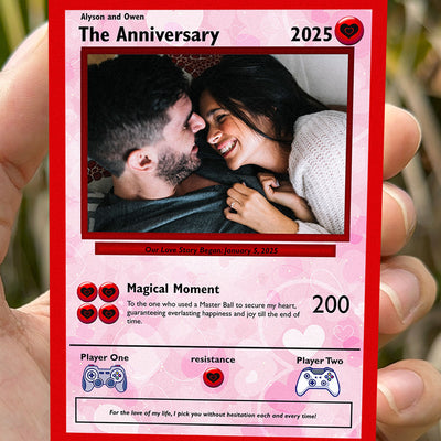 Construisez votre propre carte de couples / anniversaire