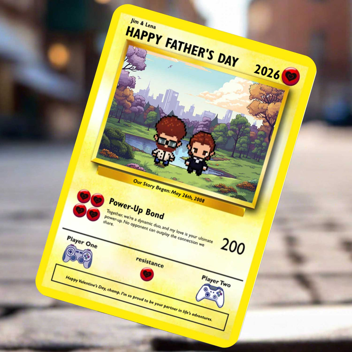 Carte papa à fils - Construisez la vôtre